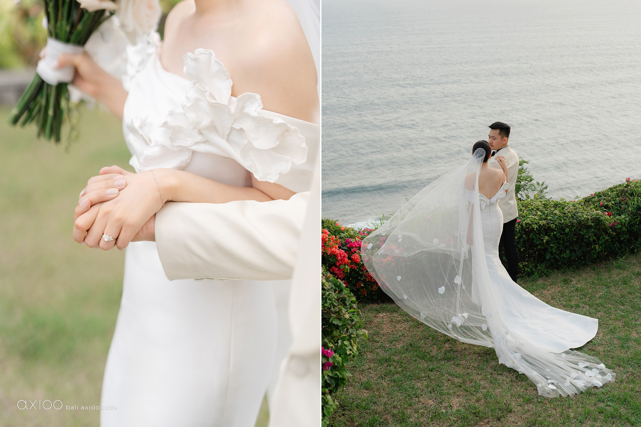 Axioo: A Study in Softness: A Wonderland Uluwatu Wedding in Bali